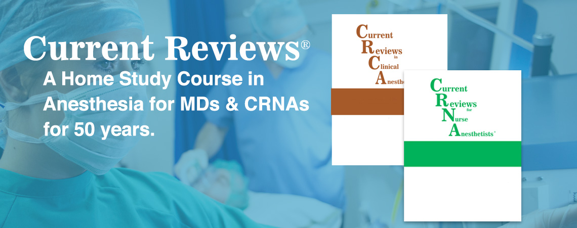 Home Study For Anesthesia Providers